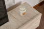 Hanah Home Alvin Soporte de TV Travertino